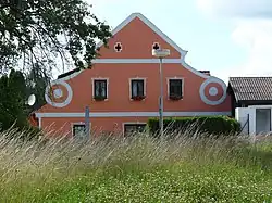 Dům v obci, čp. 1.