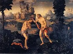 Křest Páně, sbírka Gallarati Scotti, Milán