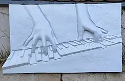 Česká etuda - patinovaný bronz