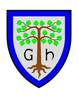 Znak a logo České genealogické a heraldické společnosti v Praze