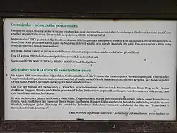 Informační tabule na místě