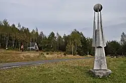 Sedlo Cestník mezi Dlouhým a Pomezním hřebenem