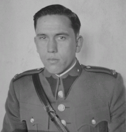 František Mikš v uniformě