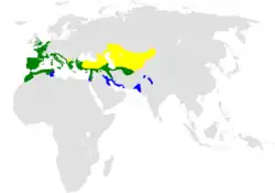Areál rozšíření