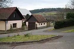 Pohled na část obce