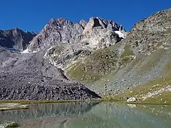 Aiguille de Chambeyron od lac du Marinet