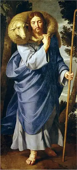Dobrý pastýř od Jean-Baptiste de Champaigne