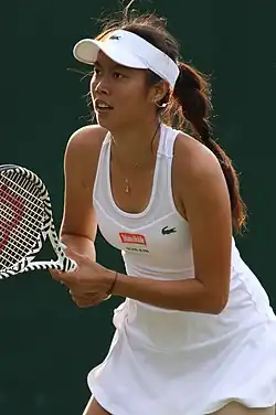 Čan Chao-čching ve Wimbledonu 2019