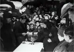 Svátek světel Chanuka ve Westerborku