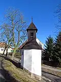 Chapel in Popůvky, Třebíč District.JPG