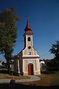 Chapel of Saint Florian in Třebelovice, Třebíč District.JPG