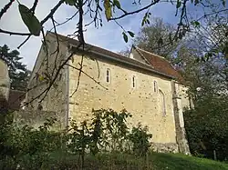 Pohled na kapli sv. Santina