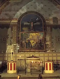 Oltář v kapli mučednic v oranžské katedrále