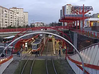 Zastávka Chaplinovo náměstí