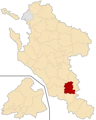 Kanton na mapě departementu Charente-Maritime