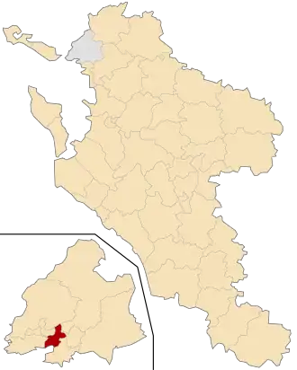 Kanton na mapě departementu Charente-Maritime