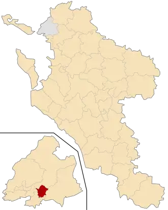 Kanton na mapě departementu Charente-Maritime