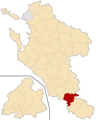 Kanton na mapě departementu Charente-Maritime
