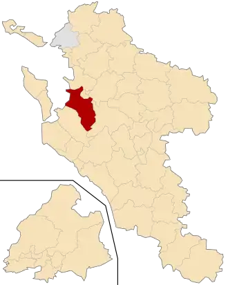 Kanton Saint-Agnant na mapě departementu Charente-Maritime