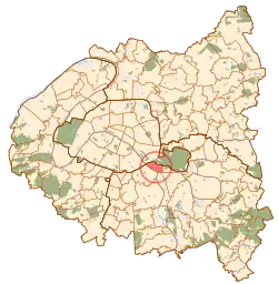 Charenton-le-Pont na mapě
