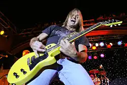 Huhn při koncertě Foghat v roce 2007