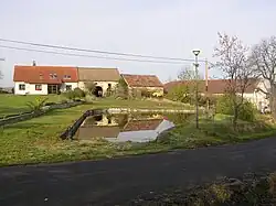 Západní část návsi