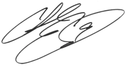 Chase Elliott – podpis