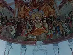 Fresco na zámku Trpísty