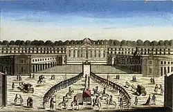 Zámek v Marly, čestný dvůr