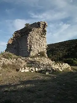 zříceniny hradu Miramont