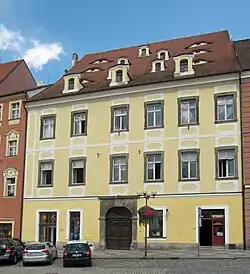 Cheb, náměstí Krále Jiřího z Poděbrad 13.jpg