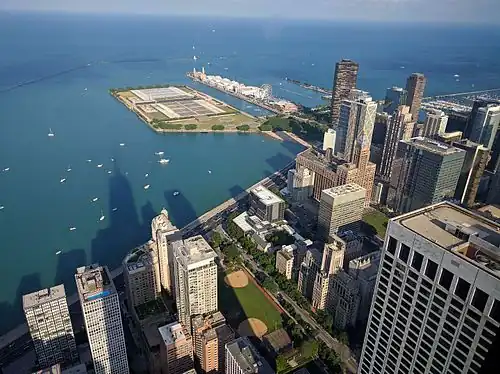 Výhled z úrovně observatoře