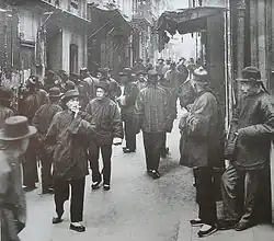 Ulice hazardních hráčů (Ross Alley), 1898