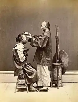 Lai Afong: Čínský holič, 1870–1880