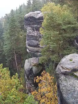 Chléviště, vyhlídka Kde domov můj