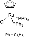 chlor(cyklopentadienyl)bis(trifenylfosfin)ruthenium