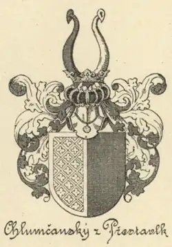 Erb Chlumčanských z Přestavlk a z Chlumčan