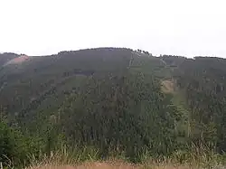 Hora Chlum ze západu