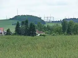 Pohled na Chlum z Chrástu