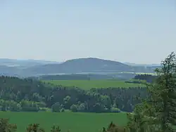 Vrch Chlum od severu (z vrchu Čížov)