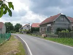 Severní okraj vesnice