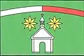 Vlajka obce Chlumy
