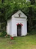 Kaple na západě vesnice