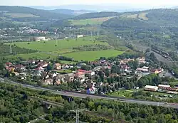 pohled z vyhlídky elektrárny Ledvice