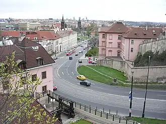 Chotkova ulice a Klárov