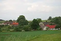 Pohled na část vesnice