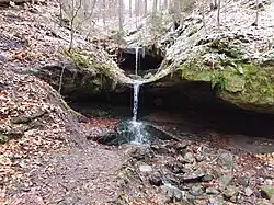 Chřibské vodopády (jaro 2022)