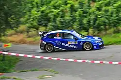 Chris Atkinson, Subaru Impreza WRC 08, Rallye Deutschland