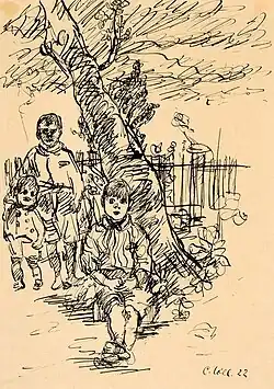 Christoph Voll, Kinder, 1922