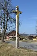 Chroustov (Bohdalov) - severní okraj, kříž obr02.jpg